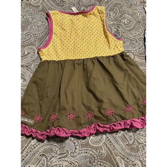 Matilda Jane Enchanted Garden Seabean Print Sleeveless Tank Size 8 Lot Of 2 Tank - Picture 4 of 6